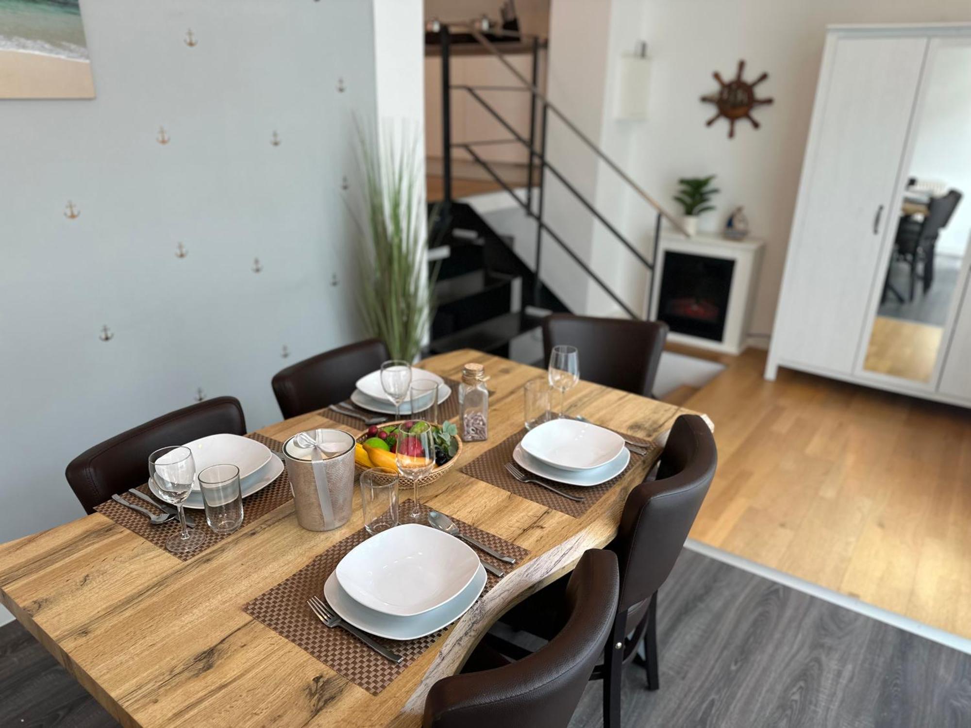 Ferienwohnung Nautica 450M Zum Strand Familienfreundlich ロストック エクステリア 写真